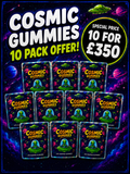 Cosmic Gummies Offer - 10 packs