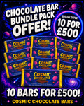 Cosmic Chocolate Bar Offer - 10 Bars